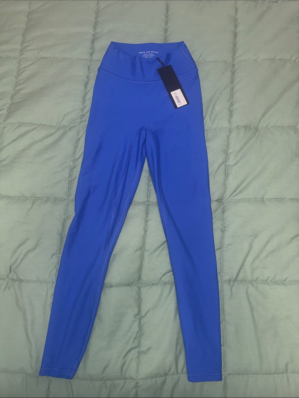 White Fox Active Intensity Scrunch Leggings XS Cobalt